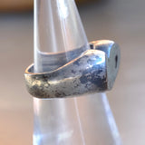 Vintage Sterling Silver Heart Ring 6.5