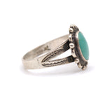 Vintage Sterling Turquoise Ring 7