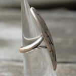 Vintage Sterling Silver Branch Ring 5