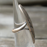 Vintage Sterling Silver Branch Ring 5
