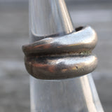 Vintage Sterling Silver Modernist Ring 5