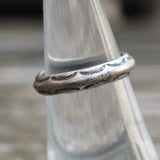 Vintage Sterling Silver Stamped Band 6.25
