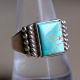 Vintage Sterling Turquoise Ring 9