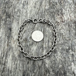 Vintage Sterling Rolo Chain Bracelet