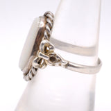 Vintage Sterling Opalite Roper Ring 7.5
