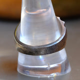 Vintage Sterling Red Jasper Ring 11.75