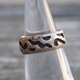 Vintage Sterling Silver Band 5.5