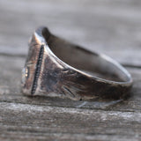 Vintage Sterling WWII KOREA Signet 9.75