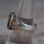 Vintage Sterling Zuni Inlay Ring 9