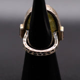 Vintage Sterling Labradorite Ring 5