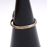 Vintage Sterling Turquoise Feather Ring 6