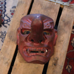 Vintage Ceramic Tengu Mask