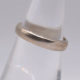 Vintage Sterling Silver Band 6.75