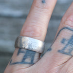 Vintage Sterling Silver Band 6.75