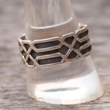 Vintage Sterling Silver Band 11