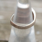 Vintage Sterling Silver Modernist Ring 6.25