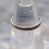 Vintage Sterling Lapis Feather Feather Ring 6