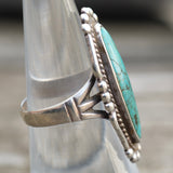 Vintage Sterling Turquoise Ring 6