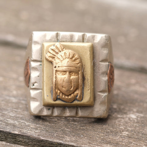 Vintage 1950’s Mexican Biker Ring 8