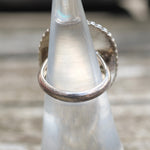 Vintage Sterling Turquoise Ring 4.5