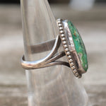 Vintage Sterling Turquoise Ring 6.25
