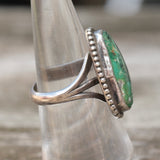 Vintage Sterling Turquoise Ring 6.25