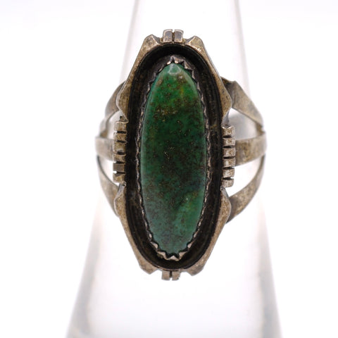 Vintage Sterling Turquoise Ring 5