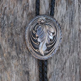 Vintage Sterling Silver Blossom Bolo Tie