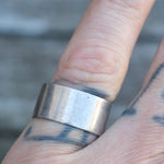 Vintage Sterling Silver Band 7