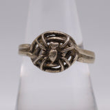 Vintage Sterling Silver Spider Ring 8.5