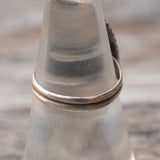 Vintage Sterling Shell Ring 7.5