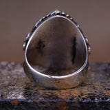 Vintage Sterling Turquoise Ring 8