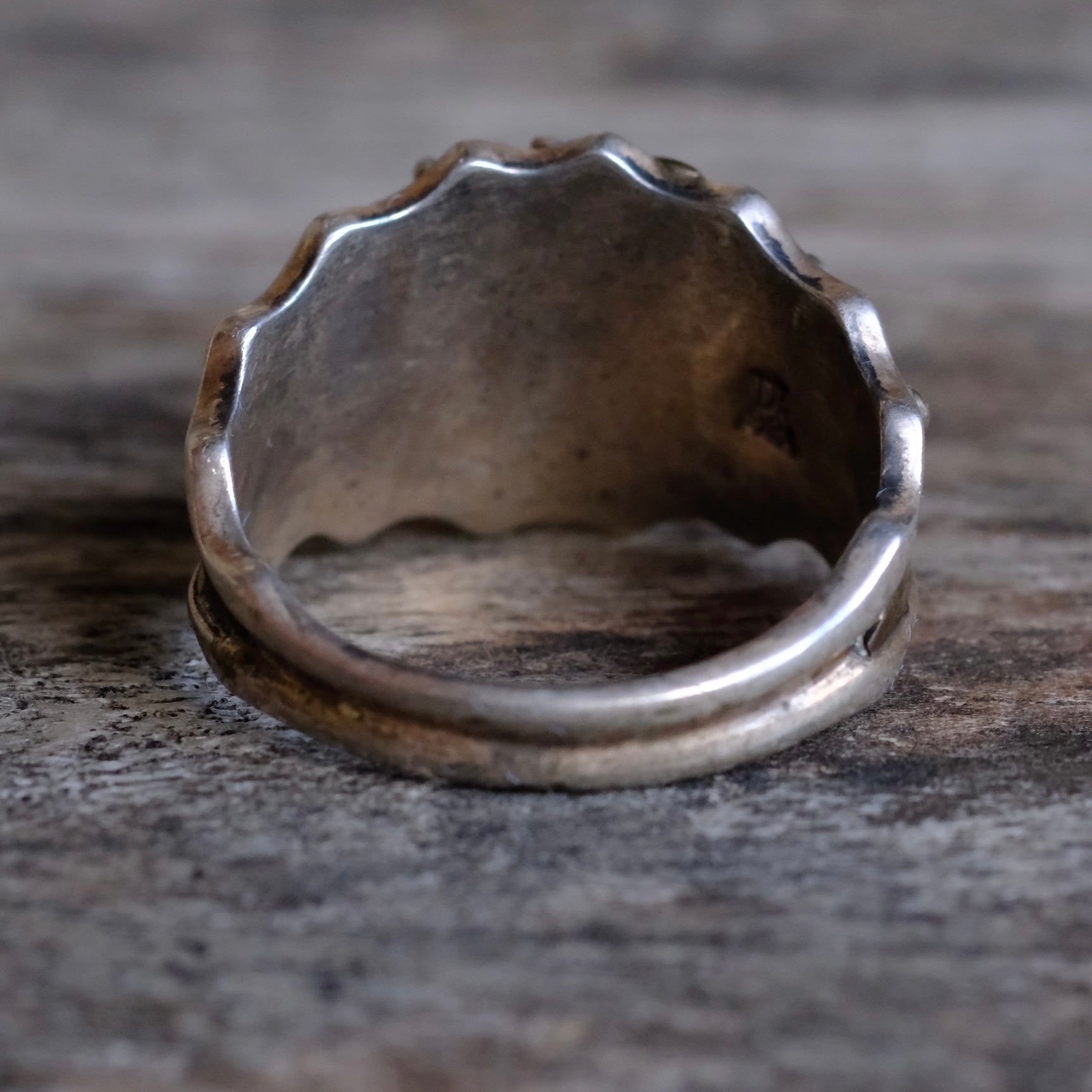Vintage Sterling Eagle Ring 13