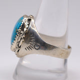 Vintage Sterling Turquoise Ring 11