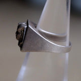 Vintage Sterling Silver Pharaoh Signet 5