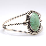 Vintage Sterling Turquoise Cuff Bracelet