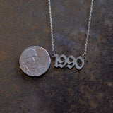 Vintage Sterling Silver 1990 Necklace