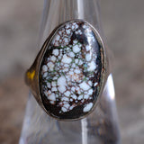 Vintage Sterling Wild Horse Ring 7.5