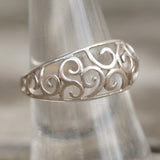 Vintage Sterling Silver Ring 7.75