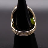 Vintage Sterling Jasper Ring 6.75