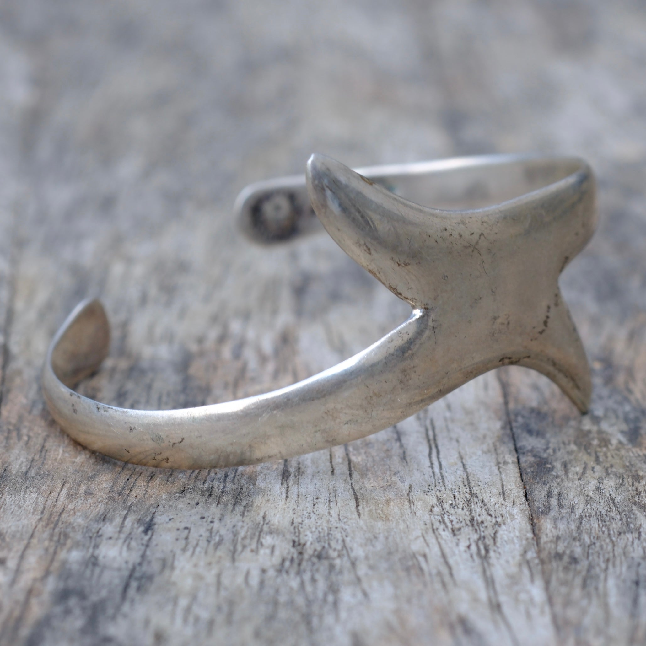 Vintage Sterling Silver Cuff Bracelet