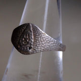 Vintage Sterling Silver Arrowhead Band Ring 7.75