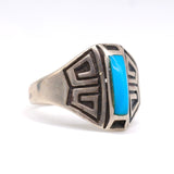 Vintage Sterling Turquoise Ring 10