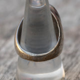 Vintage Sterling Zuni Inlay Ring 10.25