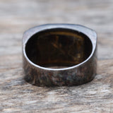 Vintage Sterling Tigers Eye Ring 6.25