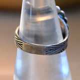 Vintage Sterling Fred Harvey Era Turquoise Ring 6