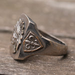 Vintage 1950’s Mexican Biker Ring 8.75
