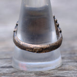 Vintage Sterling Big Chief Ring 11.5