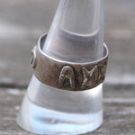 Vintage Sterling Silver Handmade Band 9.25