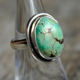 Vintage Sterling Turquoise Ring 6